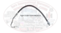 Picture of Brake Hose - Front - Scout II 1974-1980 with Disc Brakes