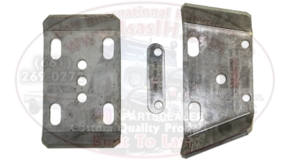 Picture of CPT Heavy Duty Front U-Bolt Plate Set for 1961-73 4x4 Pickup or Travelall