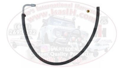 Picture of Power Steering Box Return Hose Fitting w/ Hose