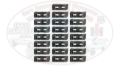 Picture of Scout II 100" Wheel Base Body Trim Clip Set - 22 Pieces